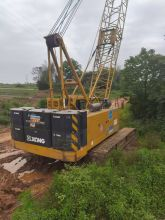 XCMG Factory Second-hand Lifting Machinery Telescopic Boom Crawler Crane XGC55 Hot Sale